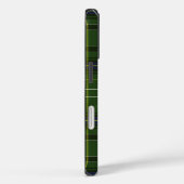 Coques Case-Mate iPhone Tartan en vert (Verso / Droite)