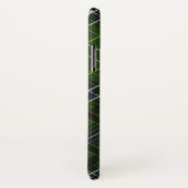 Coques Case-Mate iPhone Tartan en vert (Dos/Droite)