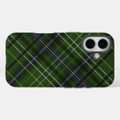 Coques Case-Mate iPhone Tartan en vert (Verso (horizontal))