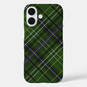 Coques iPhone 16 Tartan en vert
