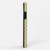 Coques Case-Mate iPhone Tartan Gold rose (Dos/Droite)