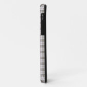 Coques Case-Mate iPhone Tartan gris mode (Dos/Gauche)