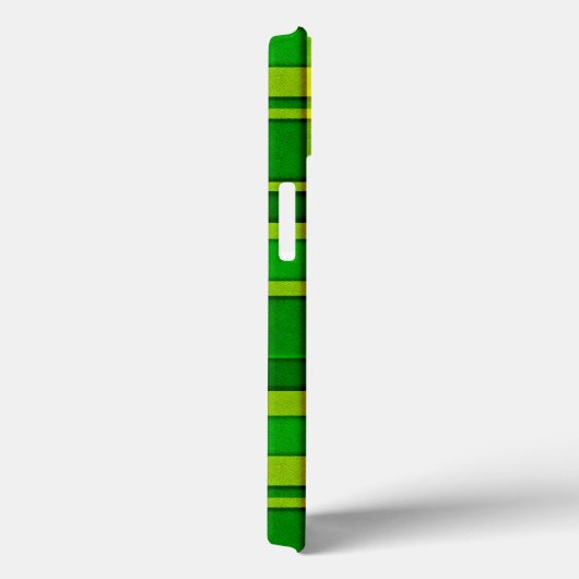 Coques Case-Mate iPhone Tartan jaune vert (Verso / Droite)