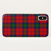 Coques Case-Mate iPhone Tartan Lindsay rouge vert carreau (Dos (Horizontal))