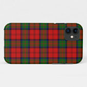 Coques Case-Mate iPhone tartan MacDuff rouge vert carreaux (Dos (Horizontal))