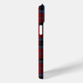 Coques Case-Mate iPhone Tartan MacTavish rouge et bleu plaid (Verso / Droite)