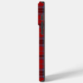 Coques Case-Mate iPhone Tartan MacTavish rouge et bleu plaid (Verso / Gauche)