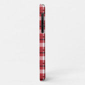 Coques Case-Mate iPhone Tartan monogramme plaid (Dos/Gauche)