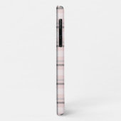 Coques Case-Mate iPhone Tartan monogramme plaid (Dos/Gauche)