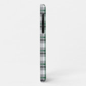 Coques Case-Mate iPhone Tartan monogramme plaid (Dos/Gauche)