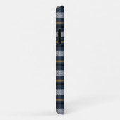 Coques Case-Mate iPhone Tartan monogramme plaid (Dos/Droite)