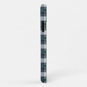 Coques Case-Mate iPhone Tartan monogramme plaid (Dos/Droite)