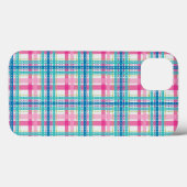 Coques Case-Mate iPhone Tartan, motif de plaid (Verso (horizontal))