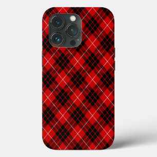 Case-Mate iPhone Case tartan Munro rouge noir carreaux