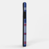 Coques Case-Mate iPhone Tartan nautique (Dos/Droite)