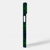 Coques Case-Mate iPhone tartan Oliphant bleu vert carreaux (Verso / Droite)