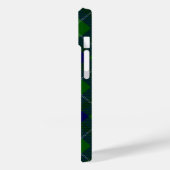 Coques Case-Mate iPhone tartan Oliphant bleu vert carreaux (Verso / Gauche)