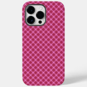 Coques Case-Mate iPhone Tartan rose (Verso)