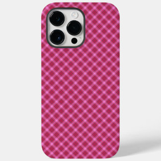 Coque Pour Pour iPhone 14 Pro Max Tartan rose
