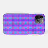 Coques Case-Mate iPhone Tartan rose Et Bleu, (Dos (Horizontal))
