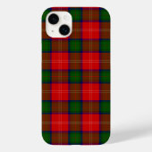 Coques Case-Mate iPhone Tartan rouge de Chisholm (Verso)