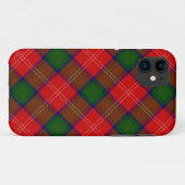 Coques Case-Mate iPhone Tartan rouge de Chisholm (Dos (Horizontal))