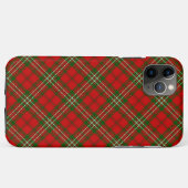 Coques Case-Mate iPhone tartan Scott rouge vert carreaux (Dos (Horizontal))