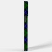 Coques Case-Mate iPhone Tartan Urquhart bleu vert plaid (Verso / Droite)