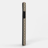 Coques Case-Mate iPhone Tartan vert (Dos/Droite)