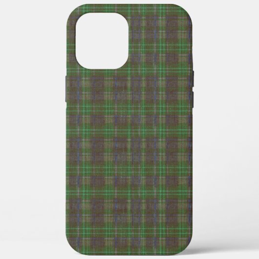 Coques Case-Mate iPhone Tartan Vert de Cabine en Forêt (Verso)