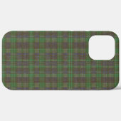 Coques Case-Mate iPhone Tartan Vert de Cabine en Forêt (Verso (horizontal))