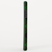 Coques Case-Mate iPhone Tartan vert noir Gunn (Dos/Droite)
