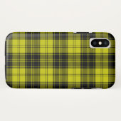 Coques Case-Mate iPhone tartane MacLachlan jaune et noir (Dos (Horizontal))