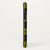 Coques Case-Mate iPhone tartane MacLachlan jaune et noir (Dos/Droite)