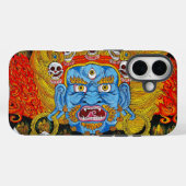 Coques Case-Mate iPhone tatouage cool oriental tibétain thangka démon (Verso (horizontal))