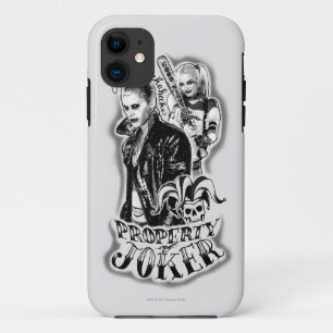 Coque Case-Mate Pour iPhone Tatouage d'aerographe de joker et de Harley du