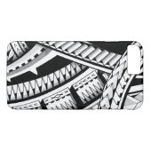 Coques Case-Mate iPhone Tatouage inspiré par Samoan ombragé (Dos (Horizontal))