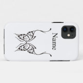 Coques Case-Mate iPhone Tatouage papillon stylisé Thunder_Cove (Dos (Horizontal))