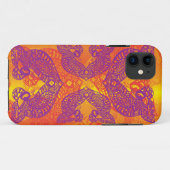 Coques Case-Mate iPhone Tatouage tribal d'oiseau (Dos (Horizontal))