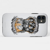 Coques Case-Mate iPhone Tatouage tribal du groupe de travail X du peloton (Dos (Horizontal))