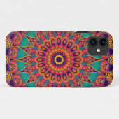 Coques Case-Mate iPhone Tattoo Kaleidoscope Fractal (Dos (Horizontal))