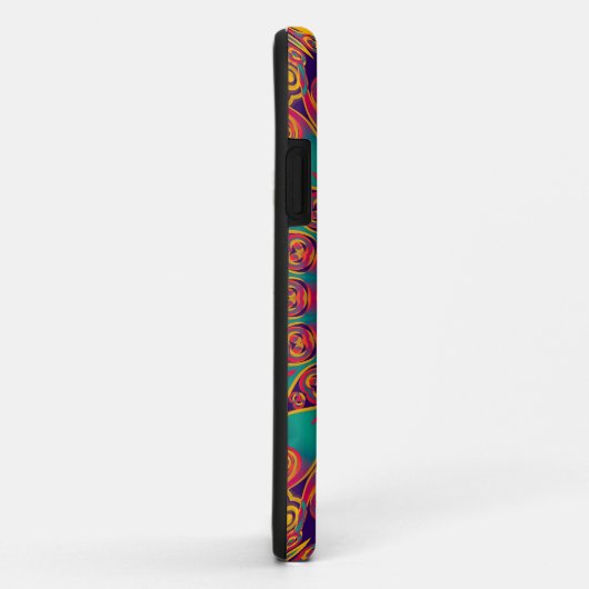 Coques Case-Mate iPhone Tattoo Kaleidoscope Fractal (Dos/Droite)