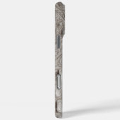 Coques Case-Mate iPhone Taupe moderne Croc Cuir Texture (Verso / Droite)