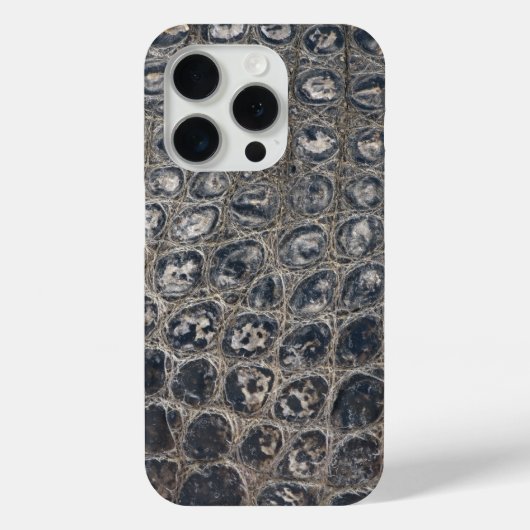 Coques Case-Mate iPhone Taupe moderne Croc Cuir Texture (Verso)