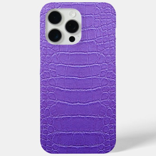 Coques Case-Mate iPhone Taupe moderne Croc Cuir Texture (Verso)