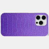 Coques Case-Mate iPhone Taupe moderne Croc Cuir Texture (Verso (horizontal))