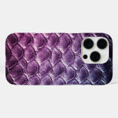 Coques Case-Mate iPhone Taupe moderne Croc Cuir Texture (Verso (horizontal))