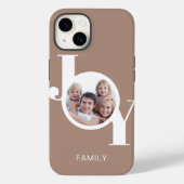 Coques Case-Mate iPhone Taupe photo moderne (Verso)