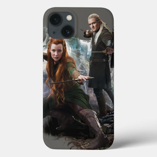 Coques Case-Mate iPhone TAURIEL™ et LEGOLAS GREENLEAF™ Graphique (Verso)