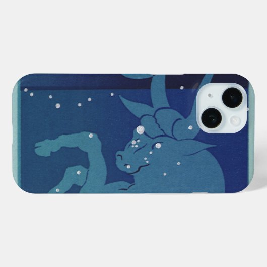 Coques Case-Mate iPhone Taurus Bull Constellation Astrologie Zodiaque Vint (Verso (horizontal))
